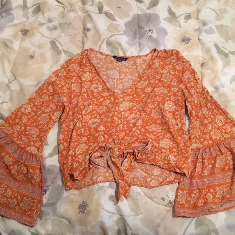 American Eagles Bell Sleeve Blouse